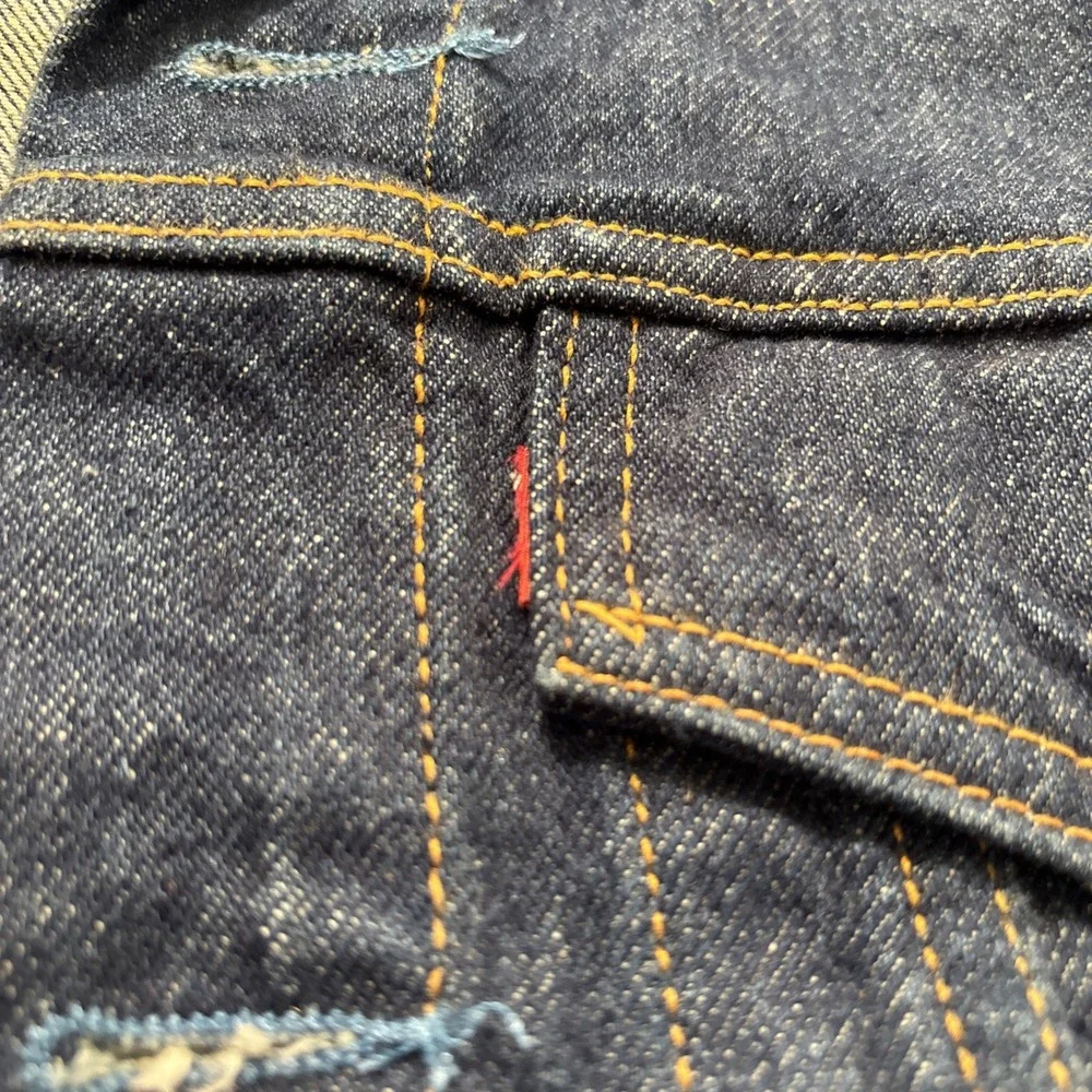 Vintage‎ 80's Levi Denim Trucker Jacket 70506-0216 USA Made Type 3 Sz 36 VTG